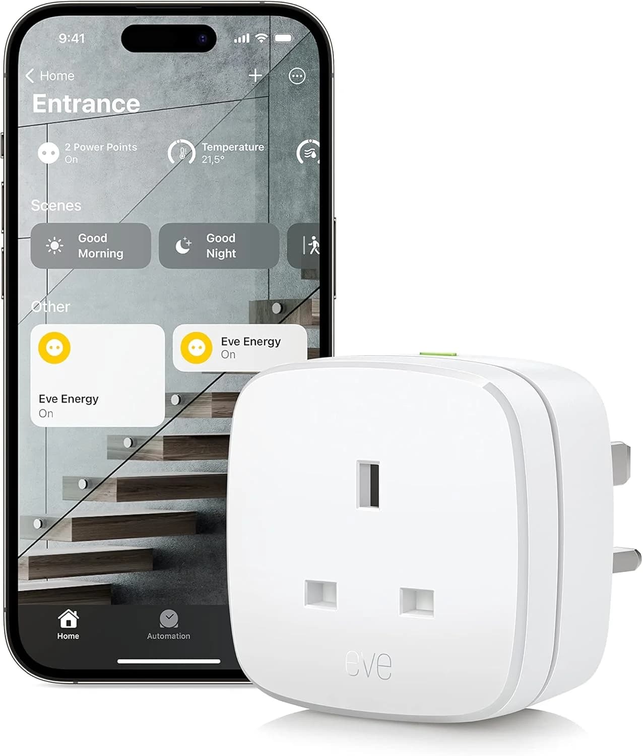 Eve Energy (Matter) UK-Smart Plug